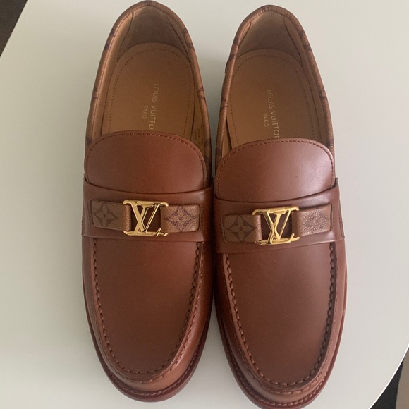 Louis Vuitton Tan Major Loafer UK 7.5/US 8.5 - Picture 1 of 8